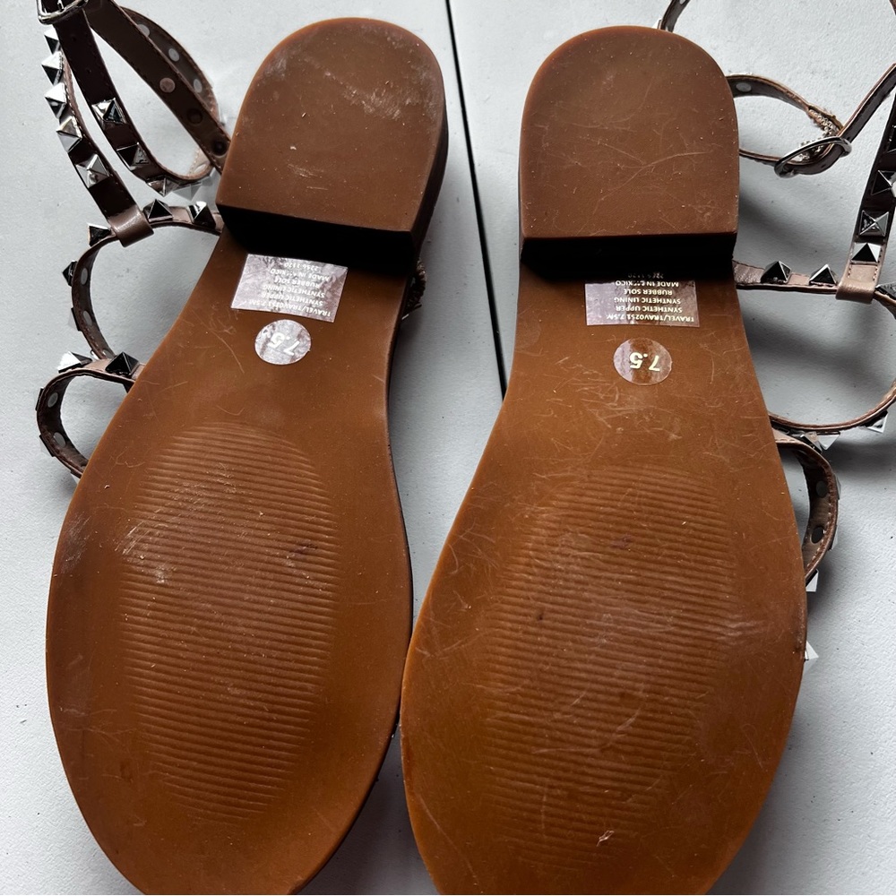 Steve Madden Gladiator Sandal 7.5 - Picture 3 of 10